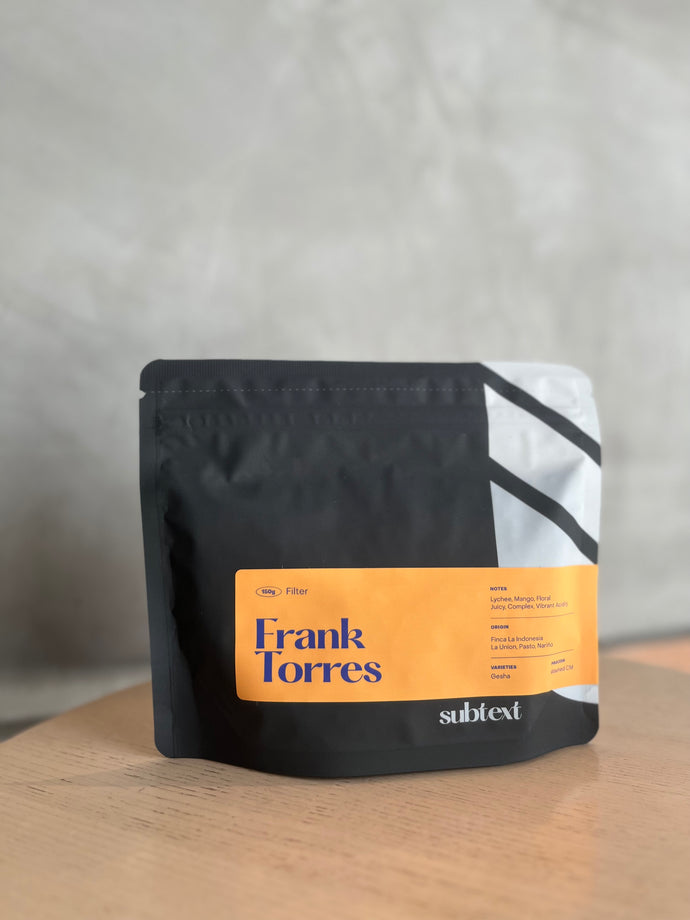 Colombia Frank Torres Carbonic Maceration Washed Gesha
